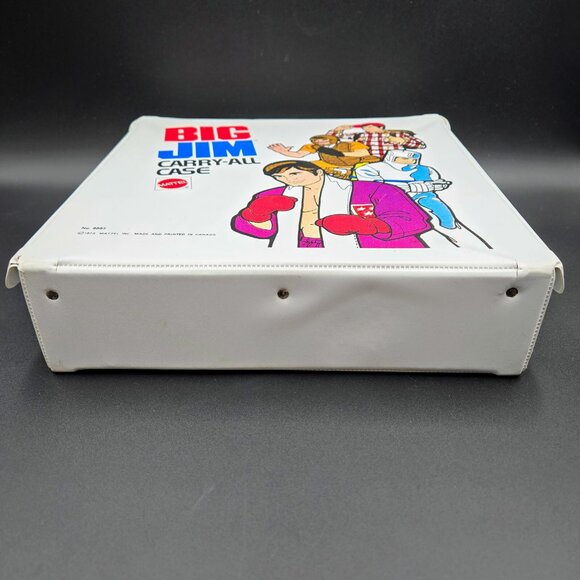 Vintage 1973 Big Jim Vinyl Carry-All Case Mattel #8885 Action Figure Doll Read - Picture 5 of 16